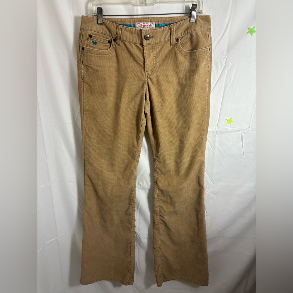 Y2K Aeropostale Low Rise Beige Corduroy Size 7/8 Long